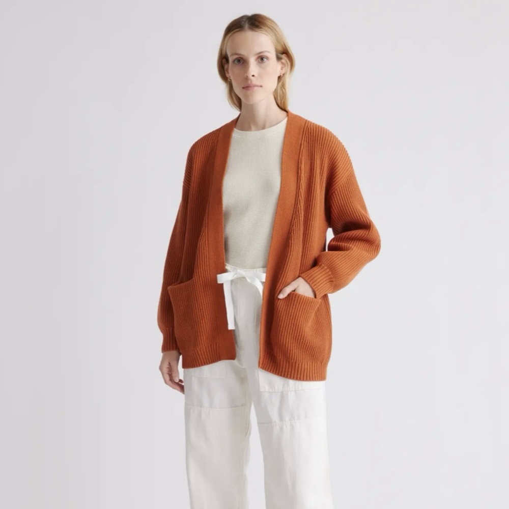 Quince 100% organic cotton oversized sweater
